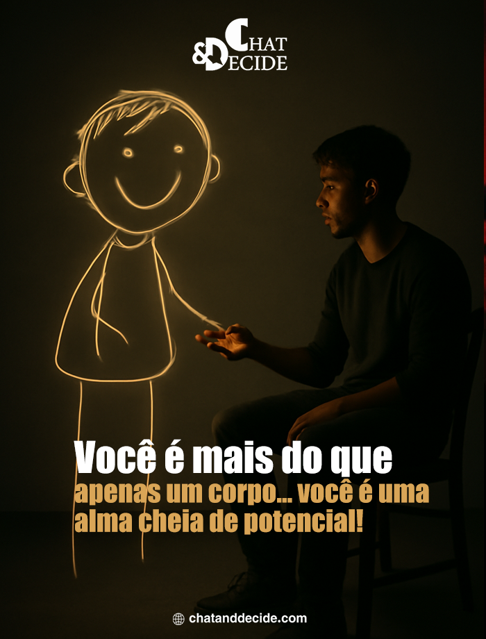 Você é mais do que apenas um corpo... você é uma alma cheia de potencial!