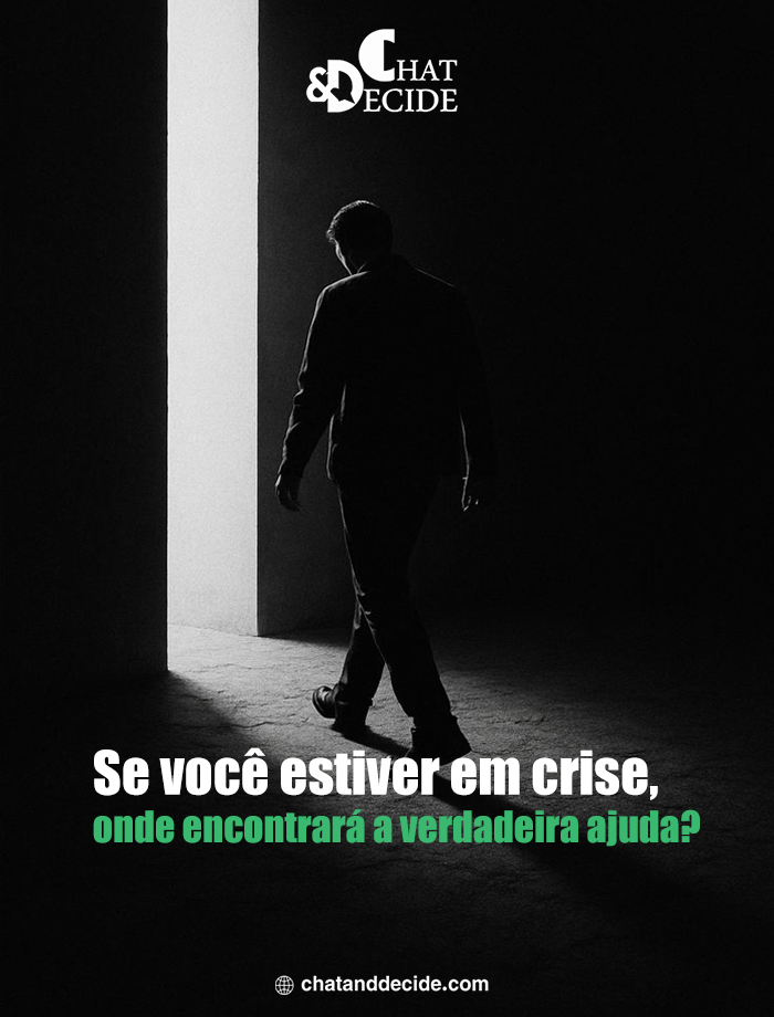 "Onde encontrar ajuda verdadeira?   "