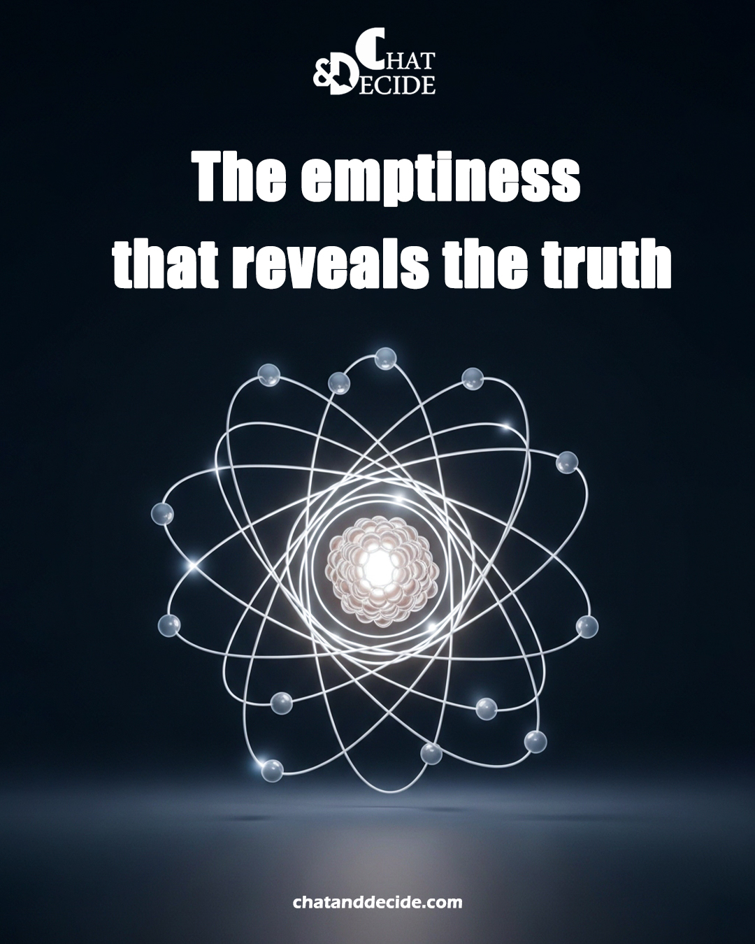 The emptiness that reveals the truth