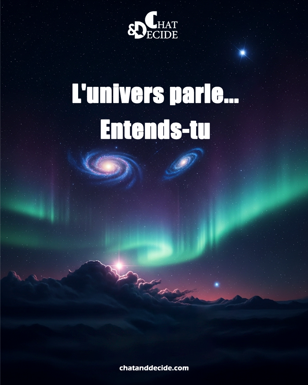 L'univers parle... Entends-tu