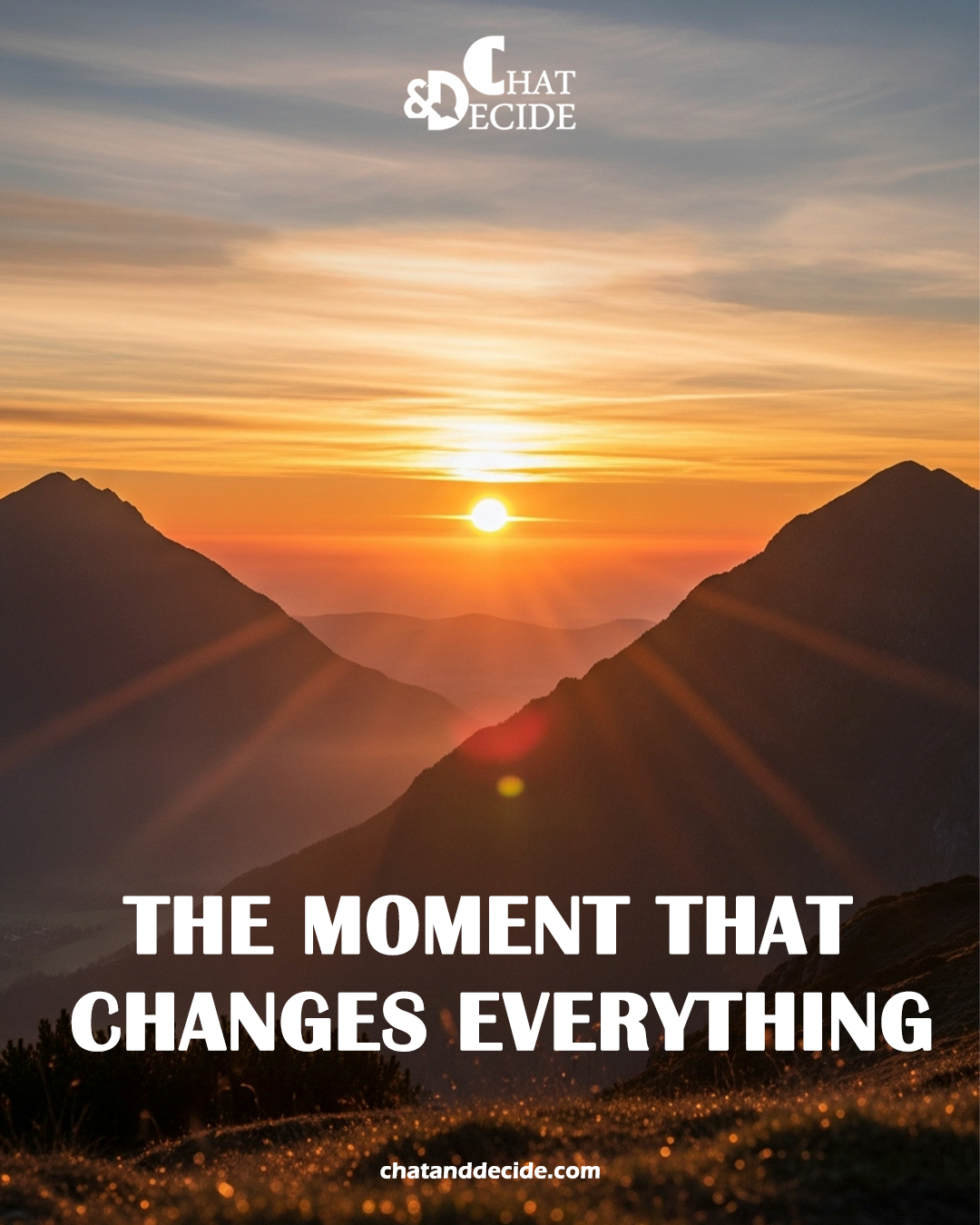 The Moment That Changes Everything