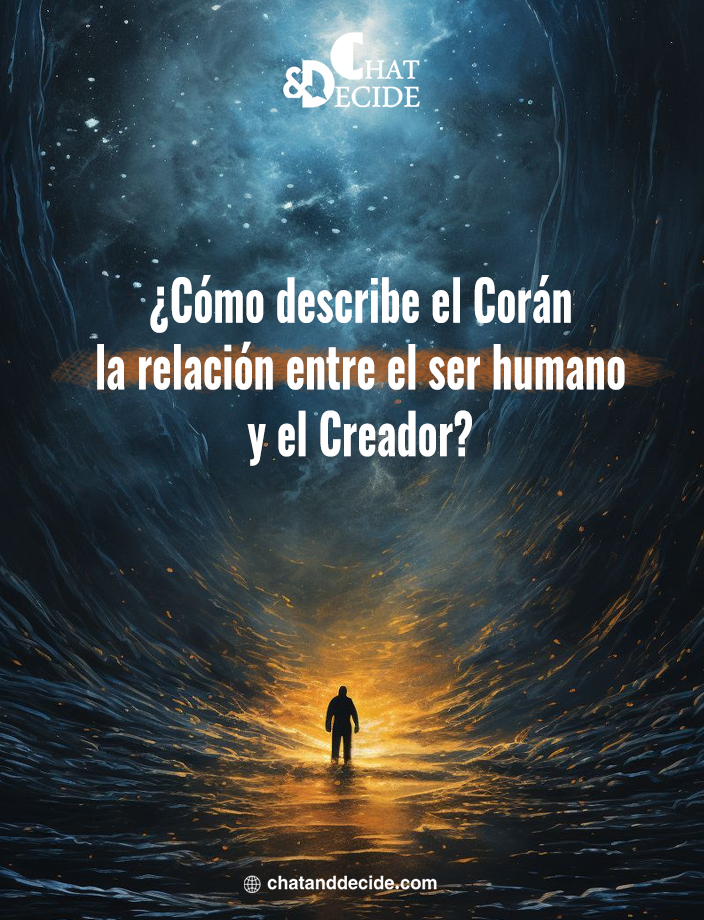 ¿Cómo describe el Corán la relación entre el ser humano y el Creador?