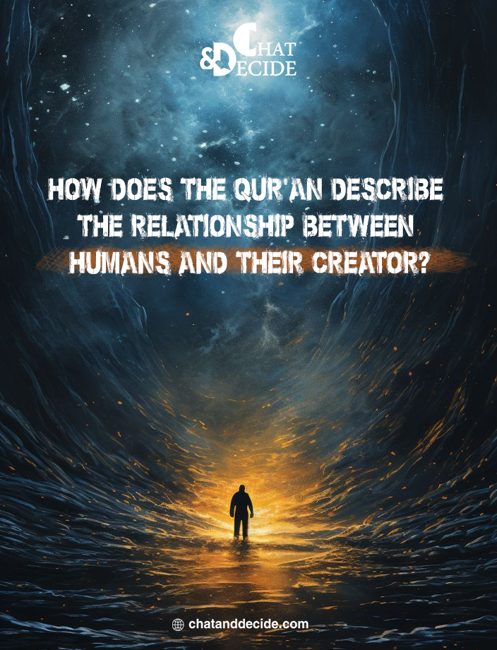 ‏How does the Qur’an describe the relationship between humans and their Creator?