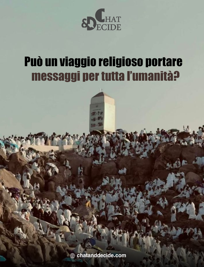 Può un viaggio religioso portare messaggi per tutta l’umanità?