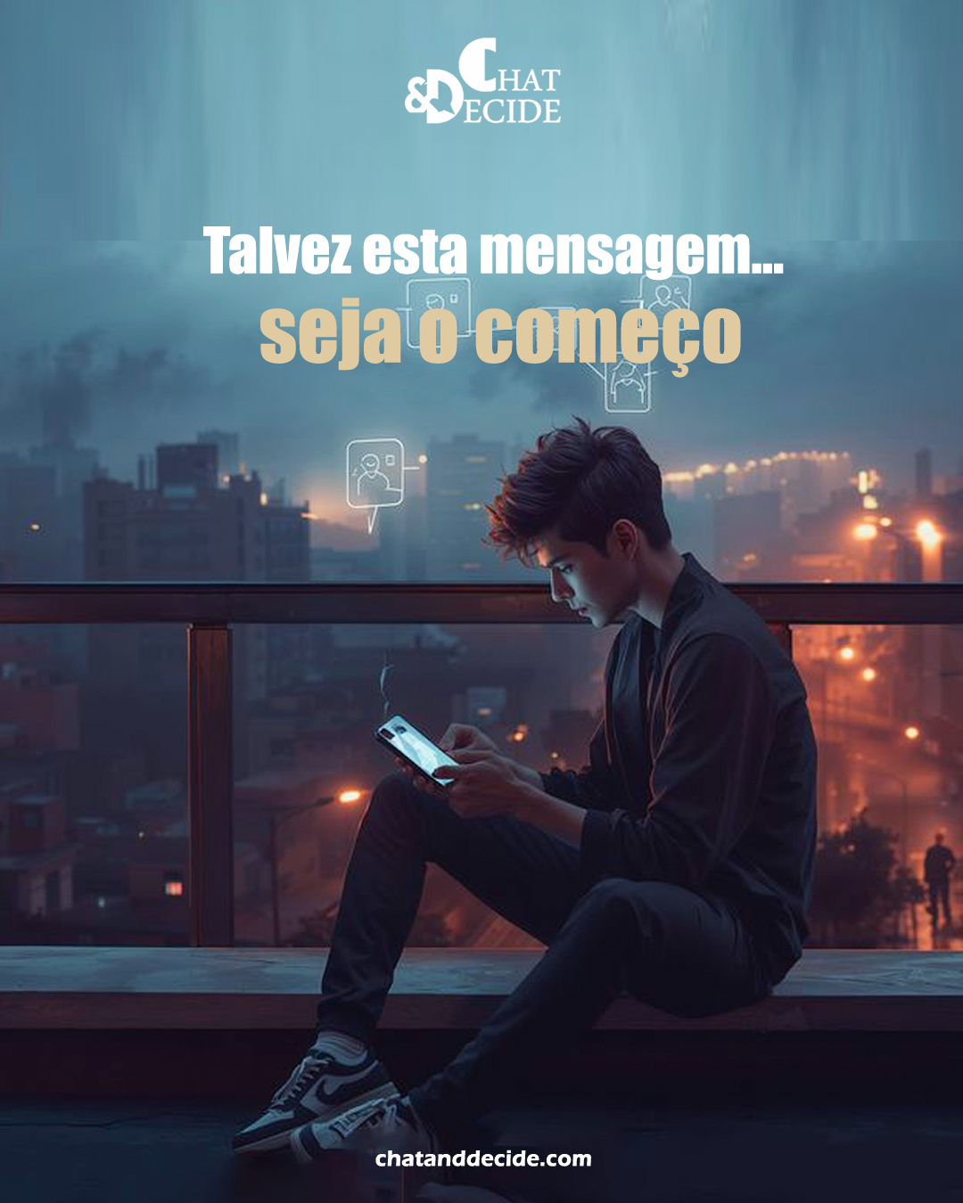 Talvez esta mensagem… seja o começo