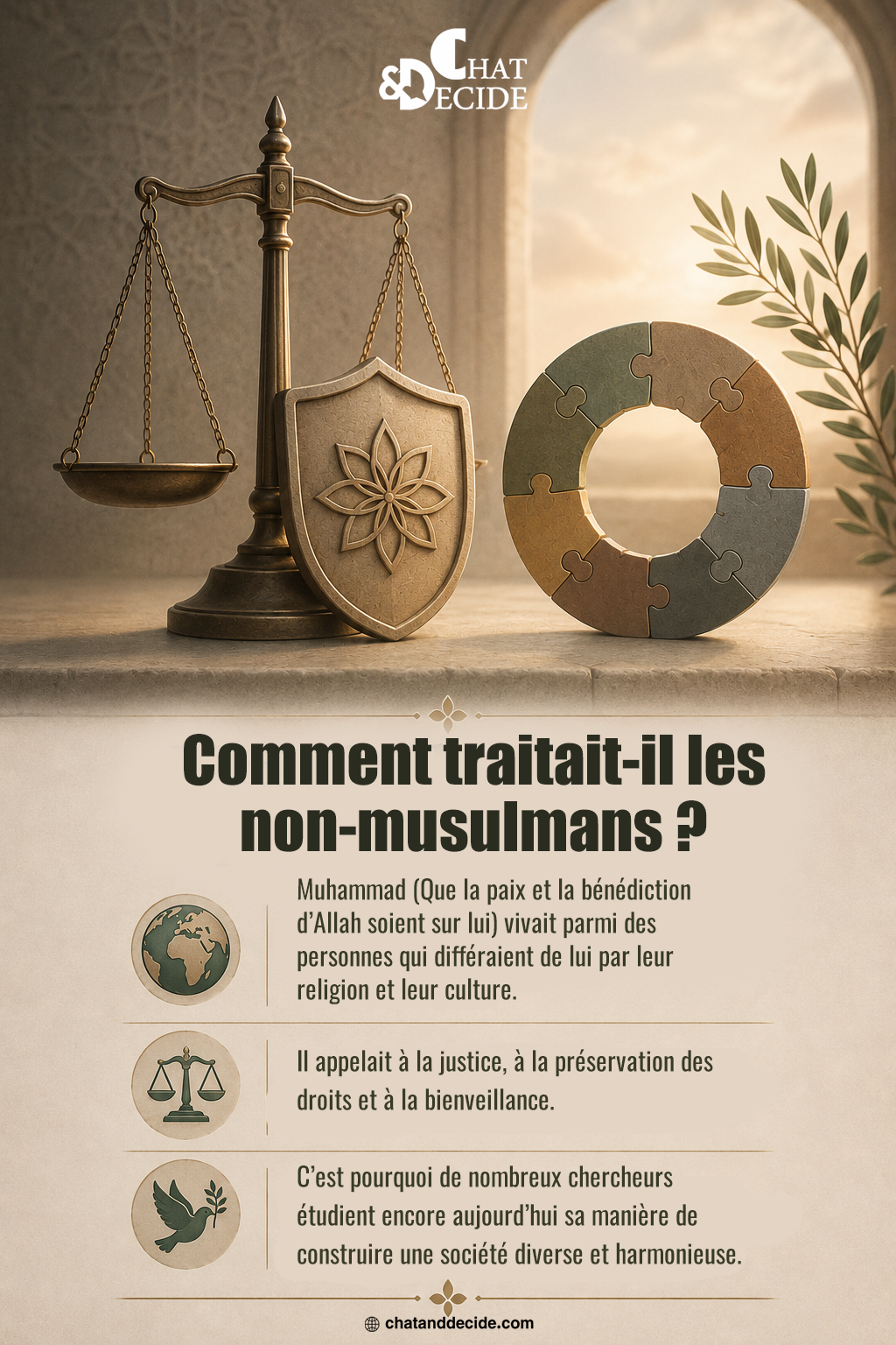 Comment traitait-il les non-musulmans ?