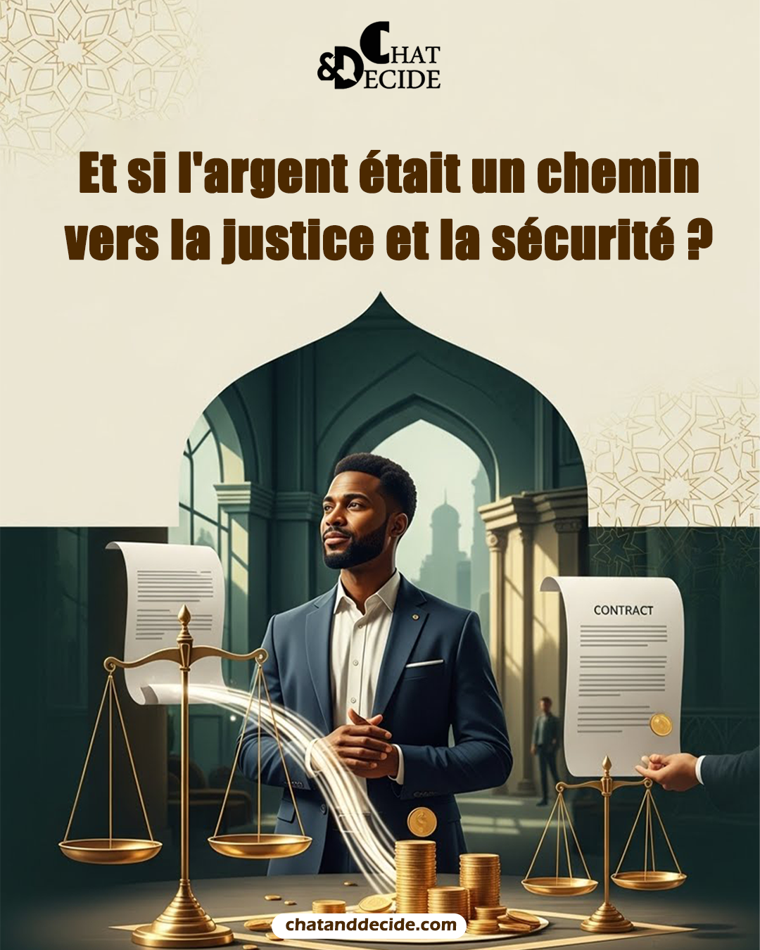 Et si l'argent était un chemin vers la justice et la sécurité ?