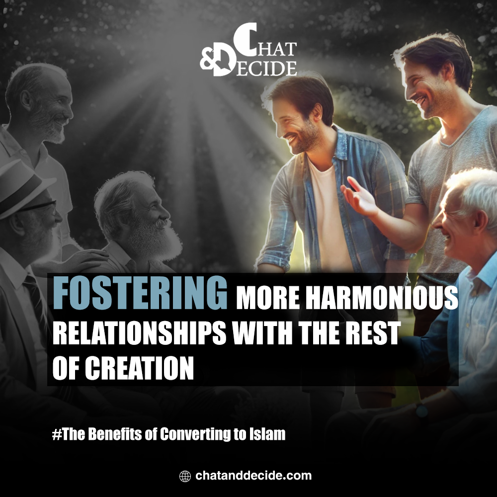 Fostering more harmonious relationships with the rest of creation