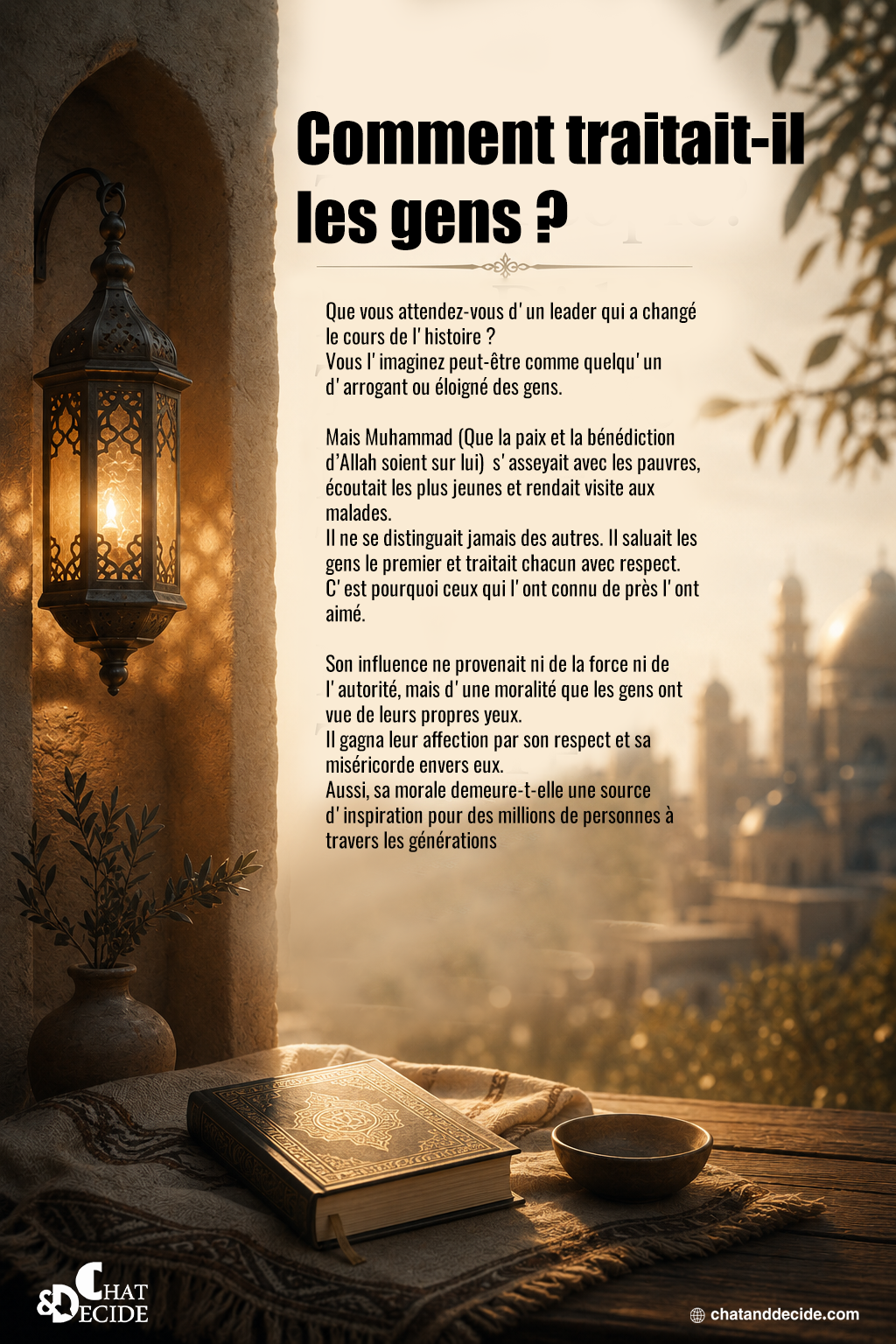 Comment traitait-il les gens ?