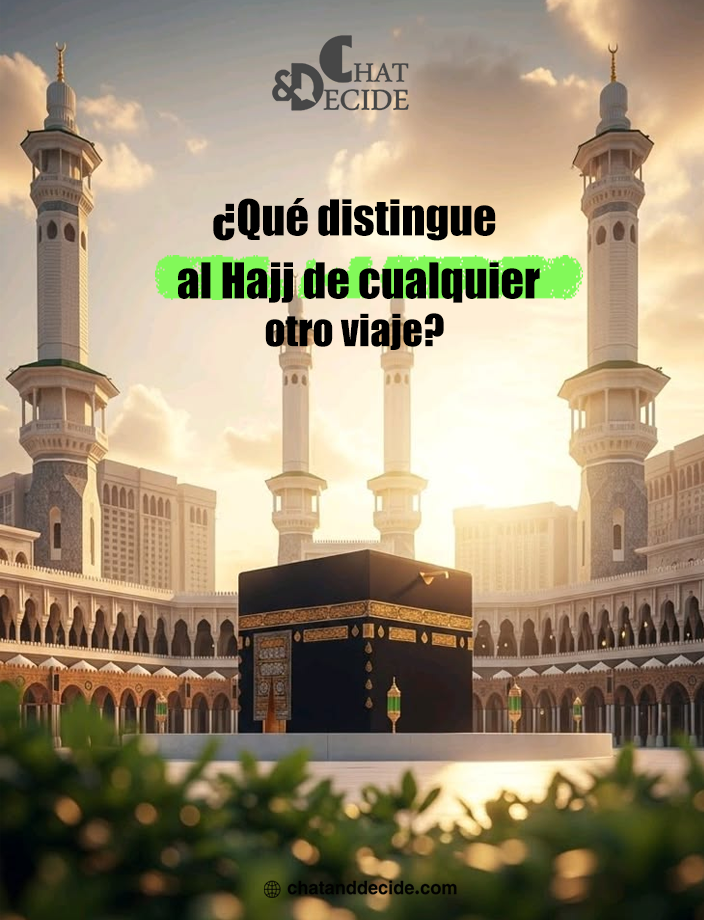 ¿Qué distingue al Hajj de cualquier otro viaje?