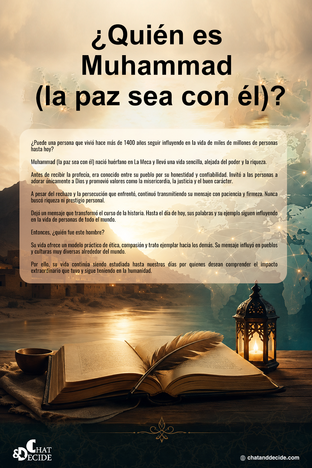 ¿Quién es Muhammad (la paz sea con él)?