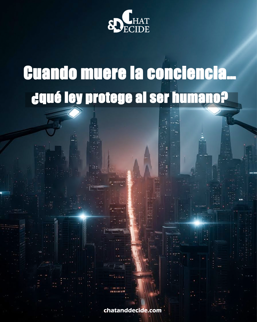 Cuando muere la conciencia… ¿qué ley protege al ser humano?