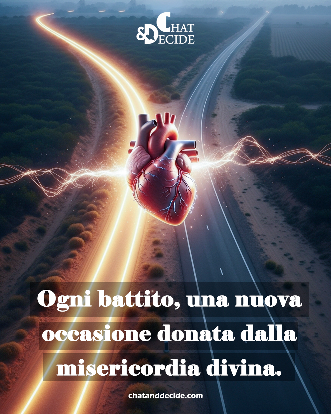 Ogni battito, una nuova occasione donata dalla misericordia divina.