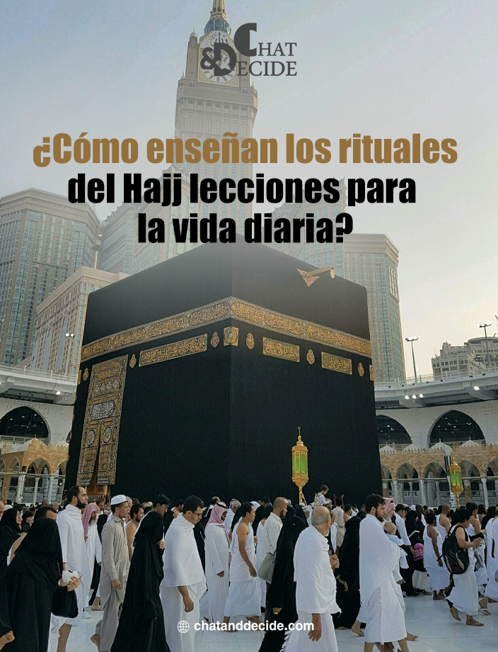 ¿Cómo enseñan los rituales del Hajj lecciones para la vida diaria?
