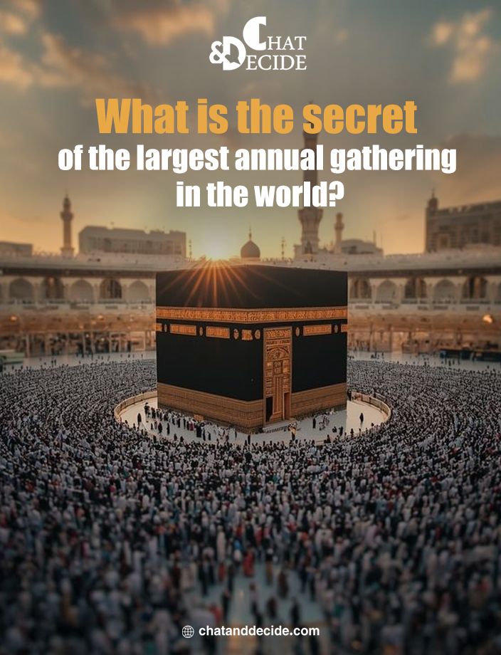 What is the secret of the largest annual gathering in the world?