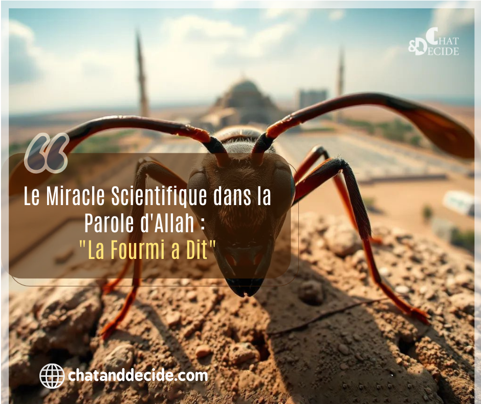 Le Miracle Scientifique dans la Parole d'Allah : "La Fourmi a Dit"