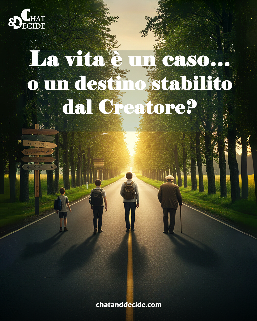 La vita è un caso… o un destino stabilito dal Creatore?