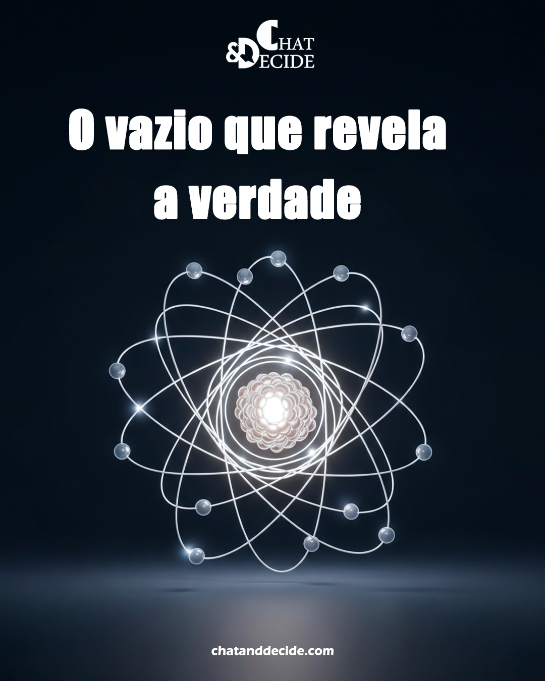 O vazio que revela a verdade