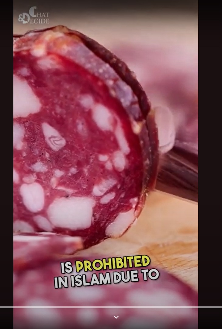 Why is pork prohibited in Islam?