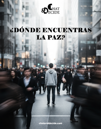 ¿Dónde encuentras la paz?