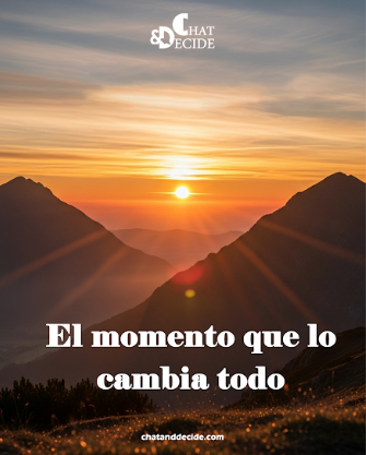 El momento que lo cambia todo