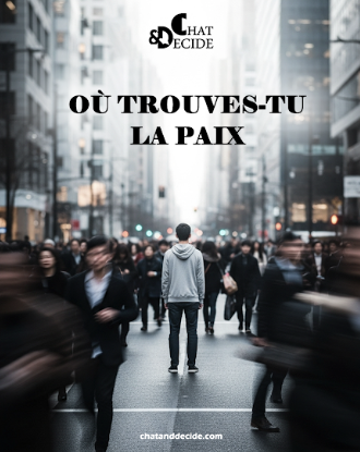 Où trouves-tu la paix