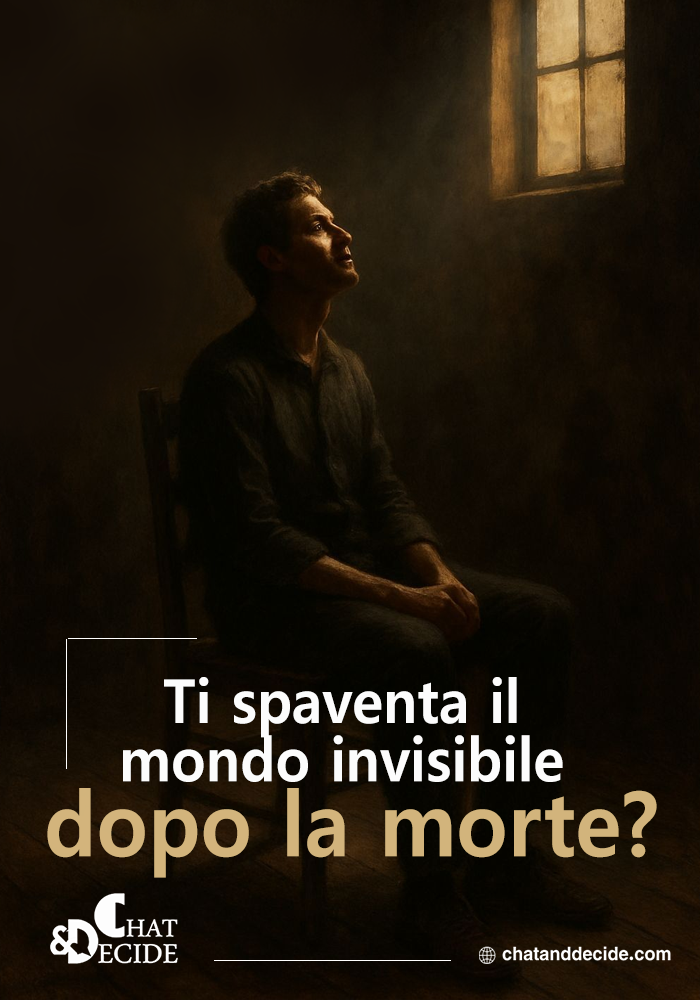 "Ti spaventa il mondo invisibile dopo la morte?  "