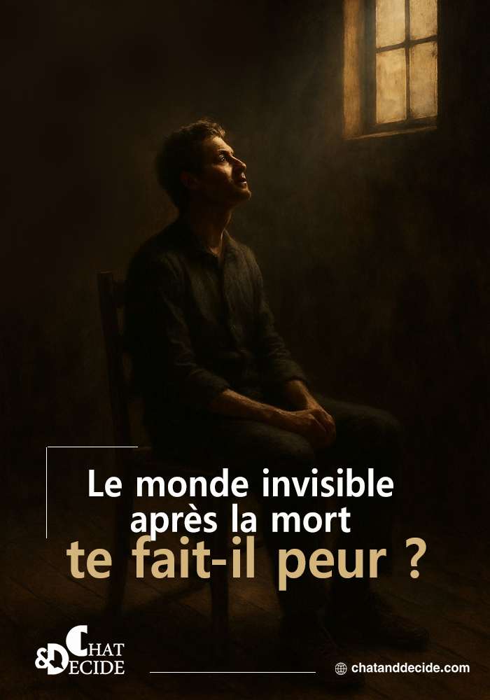 "Le monde invisible après la mort te fait-il peur ?  "