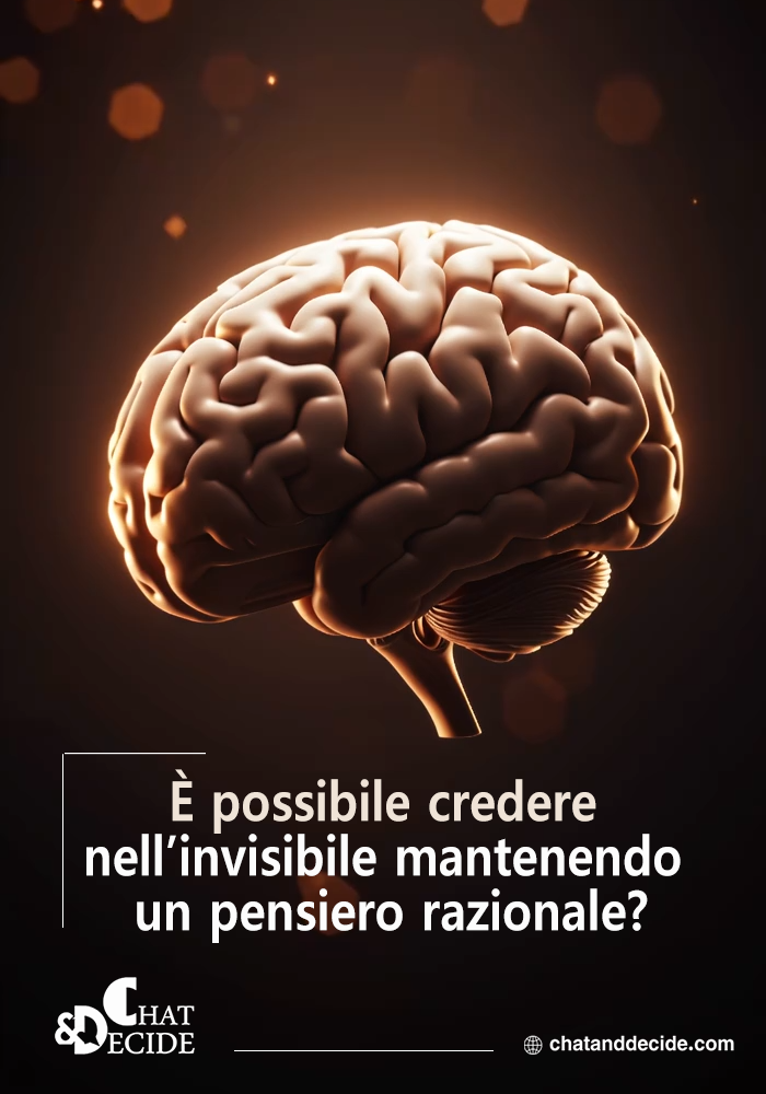 "È possibile credere nell’invisibile mantenendo un pensiero razionale?  "