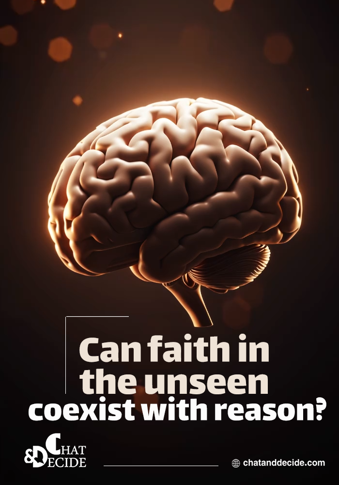 Can faith in the unseen coexist with reason?