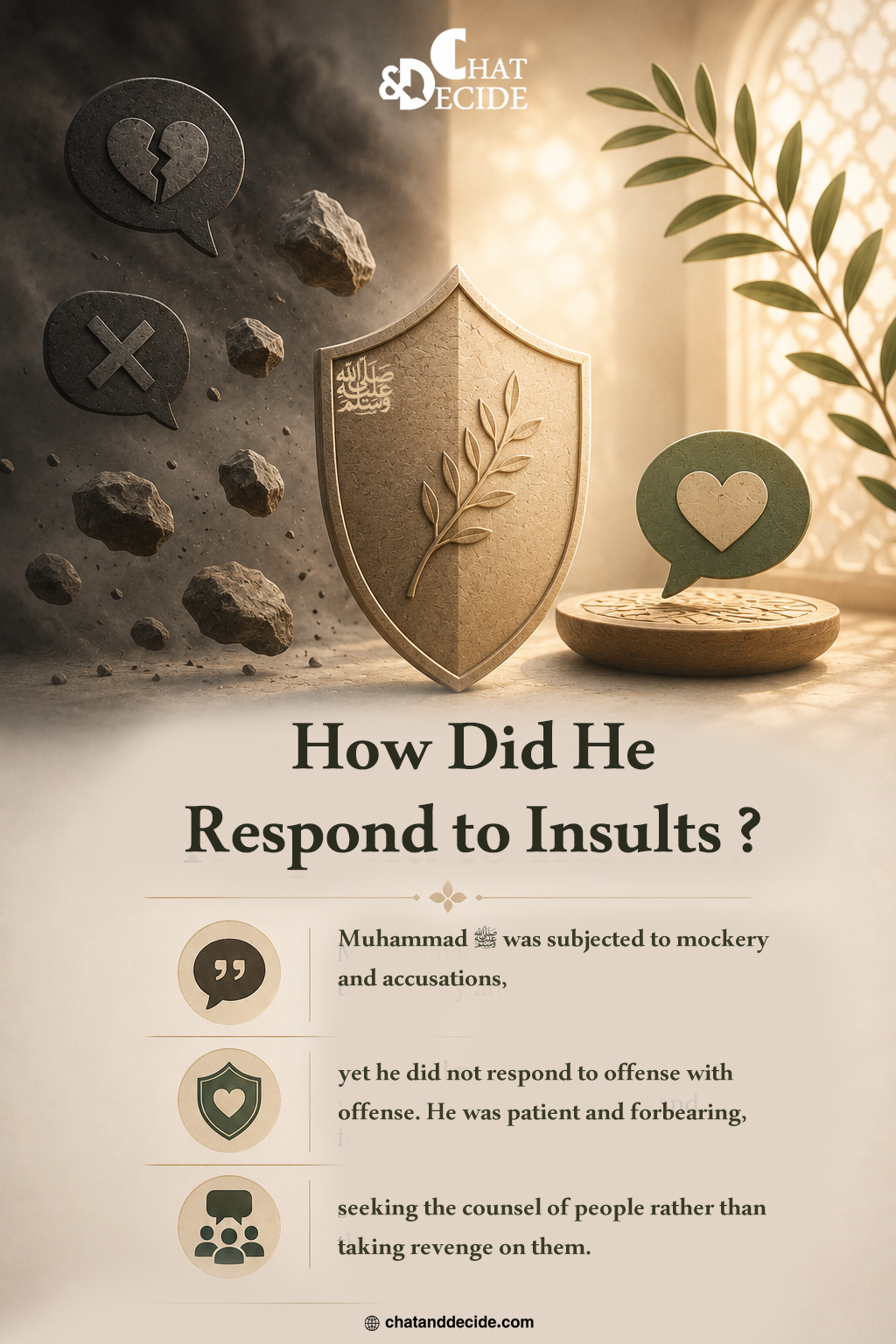 How Did He Respond to Insults?