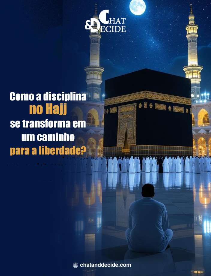 Como a disciplina no Hajj se transforma em um caminho para a liberdade?