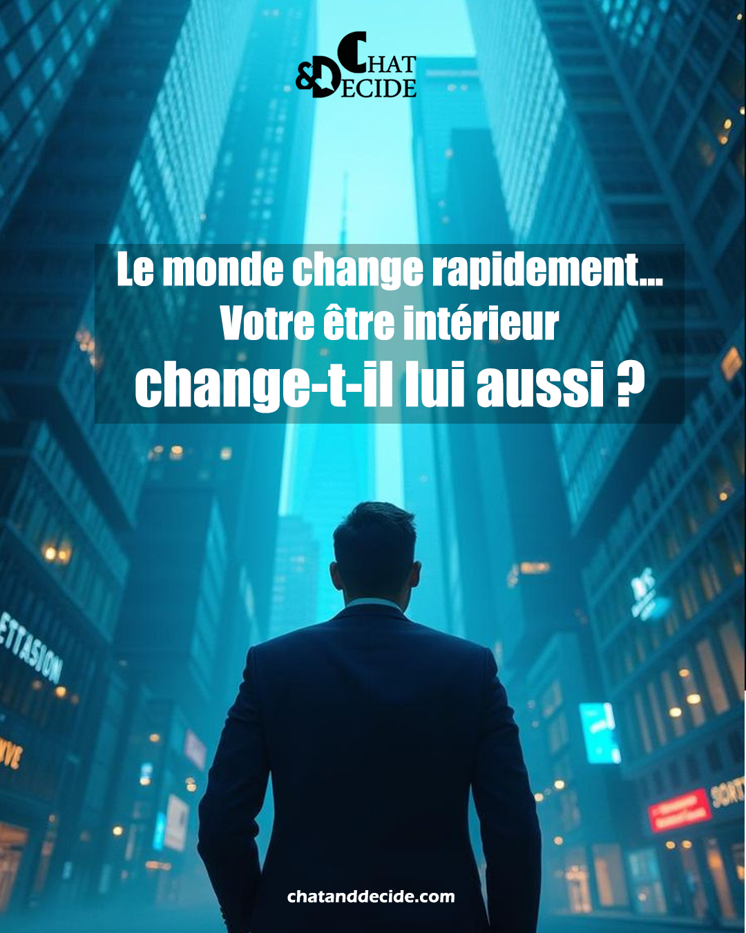 Le monde change rapidement… Votre être intérieur change-t-il lui aussi ?