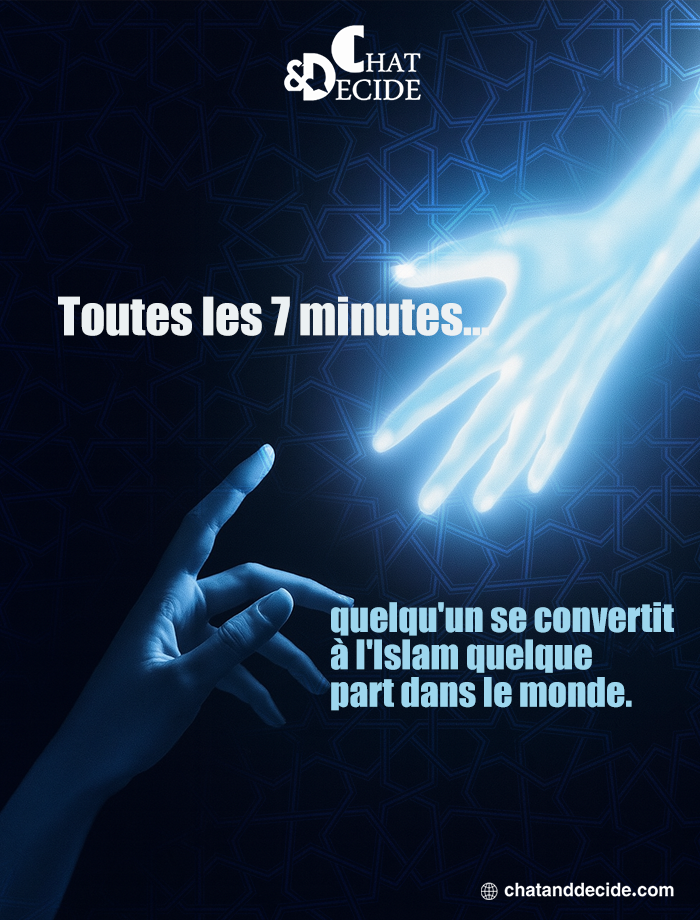 Toutes les 7 minutes, une personne se convertit à l'Islam.