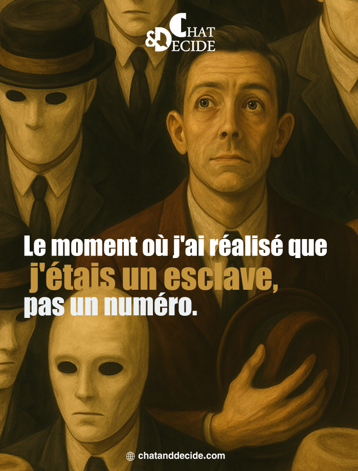 Le moment où j'ai compris que j'étais un esclave,