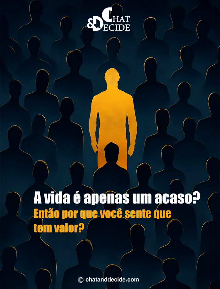 A vida é apenas um acaso? Então por que você sente que tem valor?