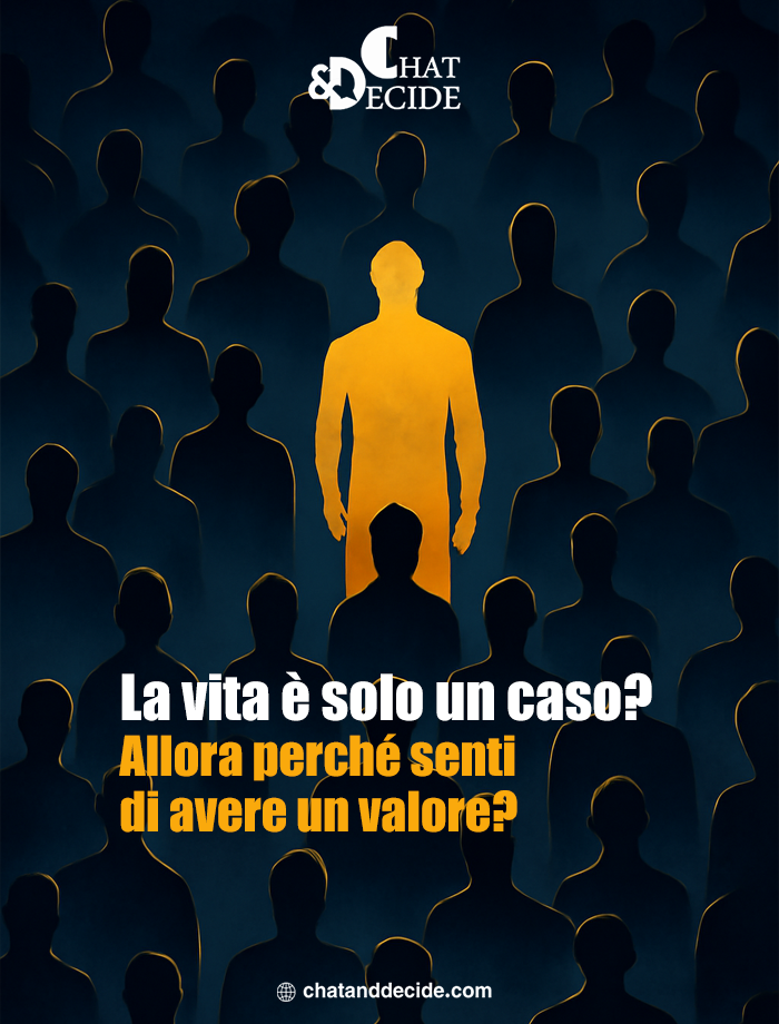 La vita è solo un caso? Allora perché senti di avere un valore?