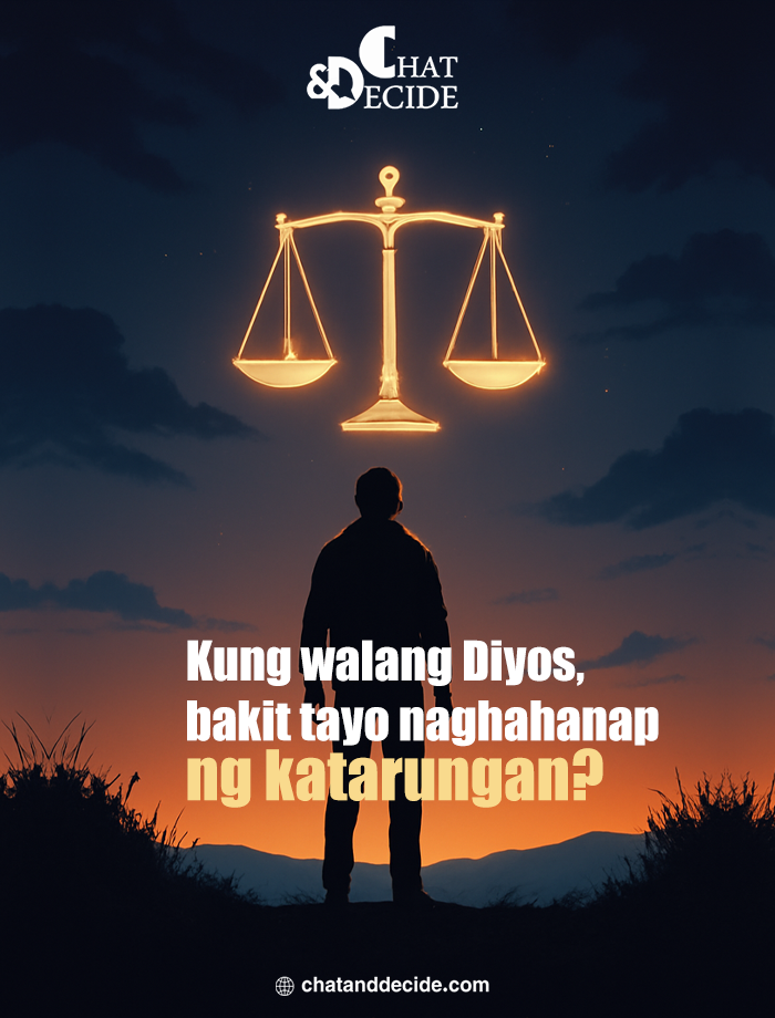 Kung walang Diyos, bakit tayo naghahanap ng katarungan?