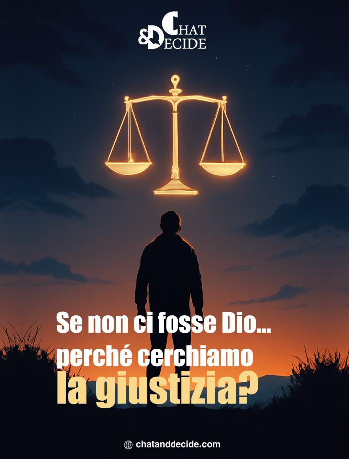 Se non c’è Dio, perché cerchiamo la giustizia?