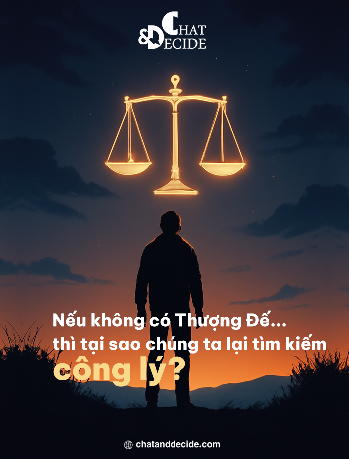 Nếu không có Thượng Đế... thì tại sao chúng ta lại tìm kiếm công lý?