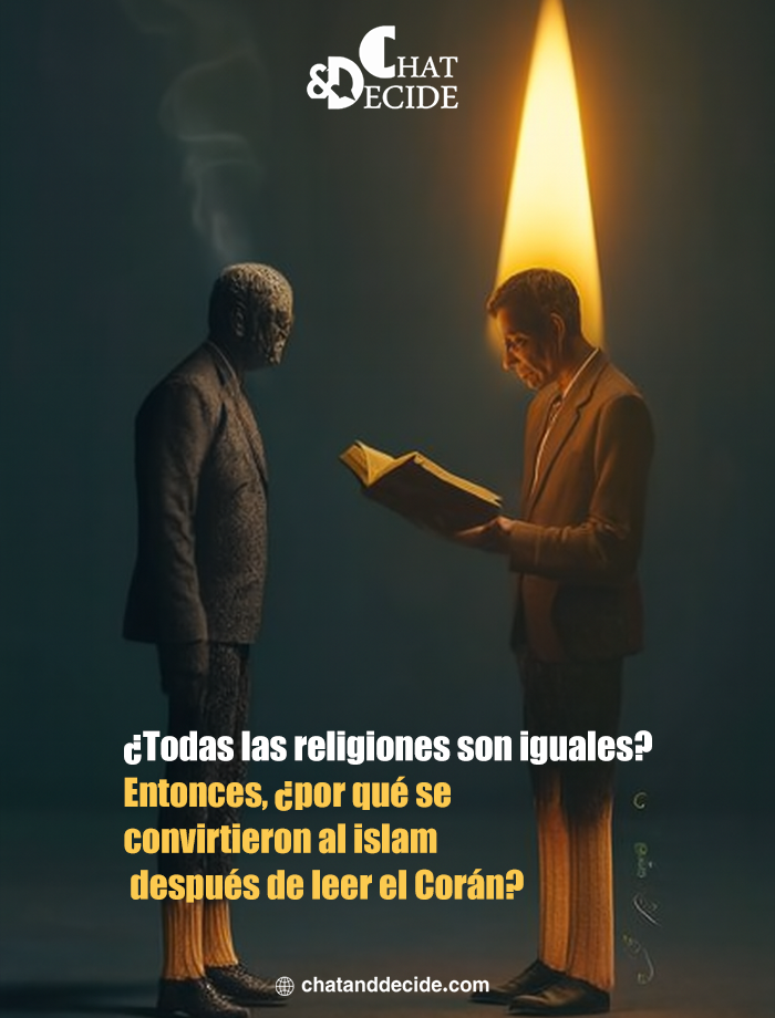 "¿Todas las religiones son iguales? ¿Por qué el Islam?"