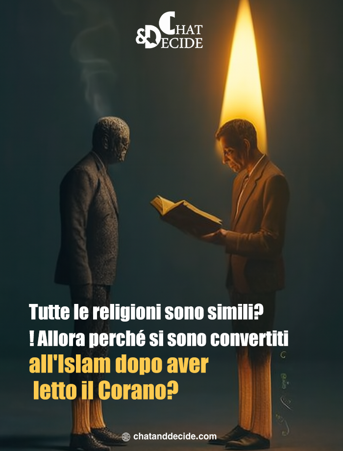 Tutte le religioni sono simili?! Allora perché si sono convertiti all'Islam dopo aver letto il Corano?