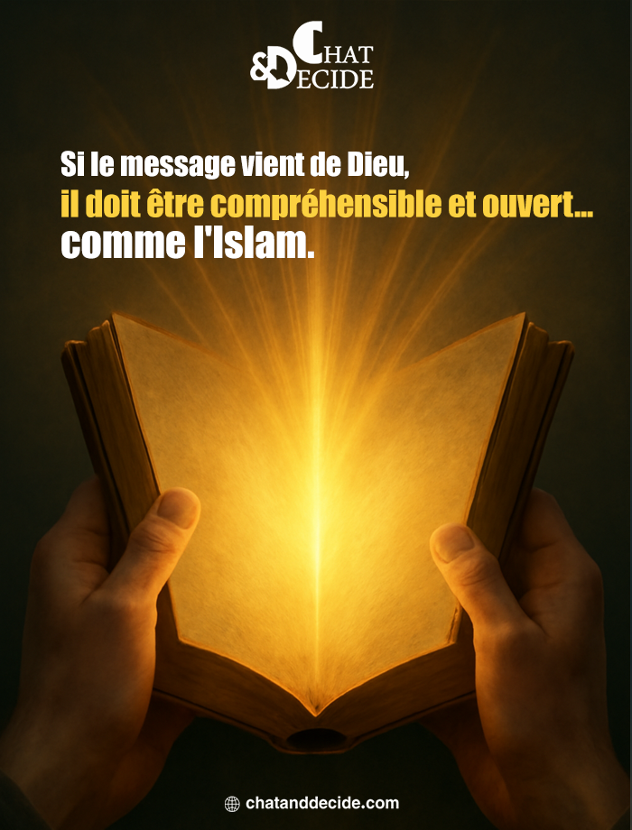 Si le message vient de Dieu, il doit être clair."