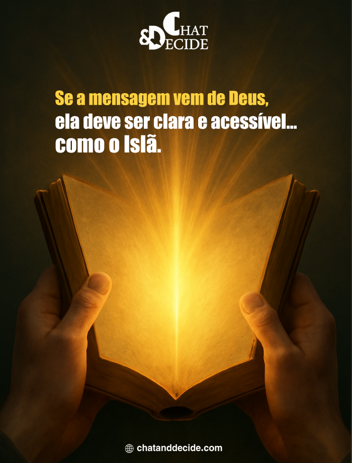 Se a mensagem vem de Deus,  Se a mensagem vem de Deus,