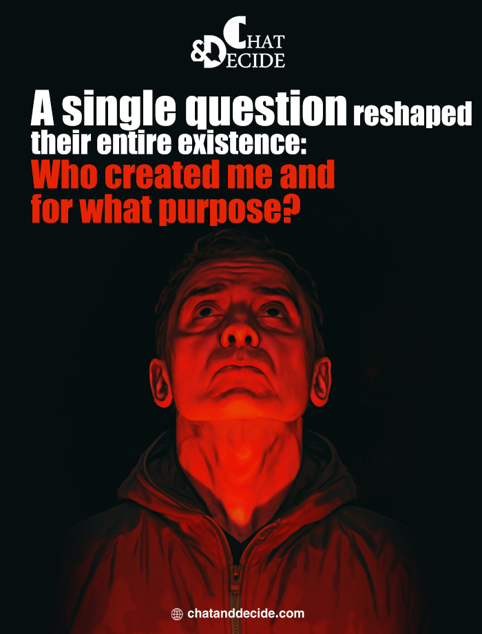 A single question reshaped their entire existence: